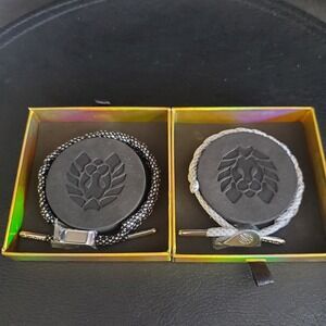 NWOT Rastaclat Braided Cord Love & Couples Bracelets for Women and Men Boxed Set